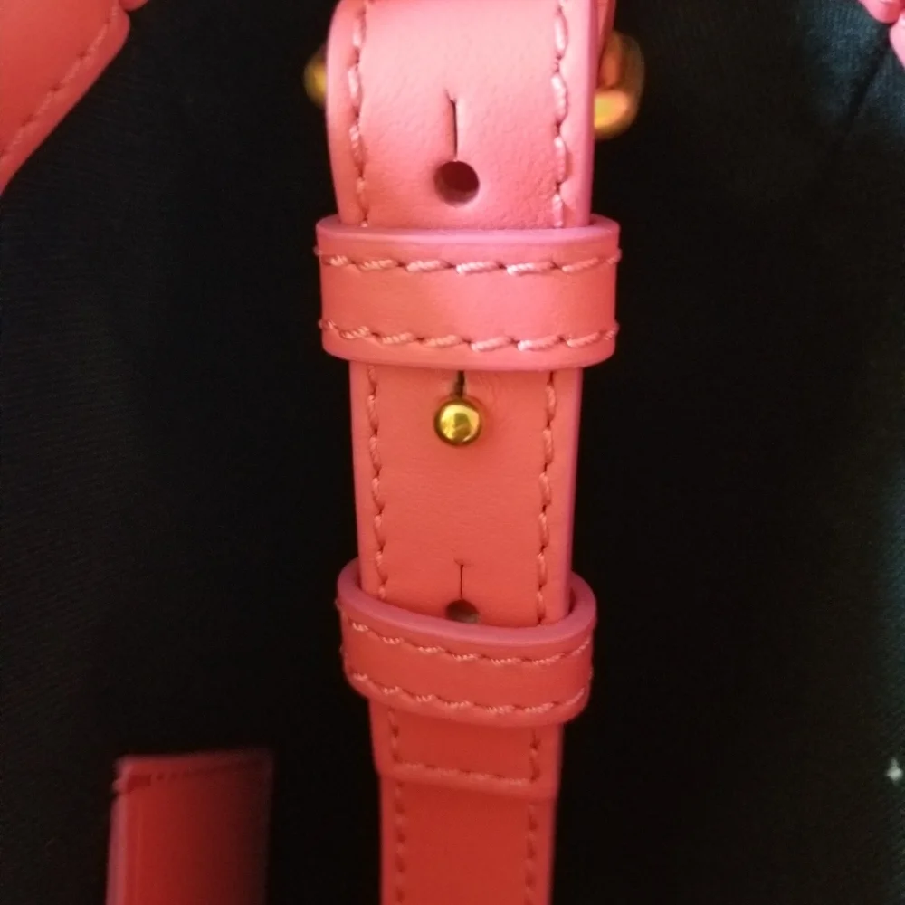 Balmain B-Army 24 Canvas Logo Shopper Crossbody Bag Natural Pink - Picture 12 of 13